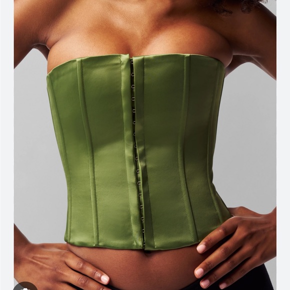 Danielle Guizio satin corset jardin - Picture 3 of 7